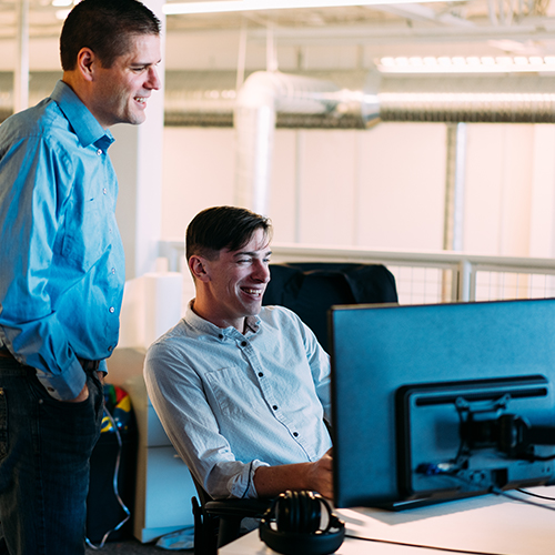 Programmers smile on a great day at work cause alt attributes are dumb Marketing technologists enable customer journey