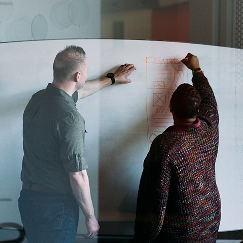 Careful planning is essential to customer experience UX architects diagram website