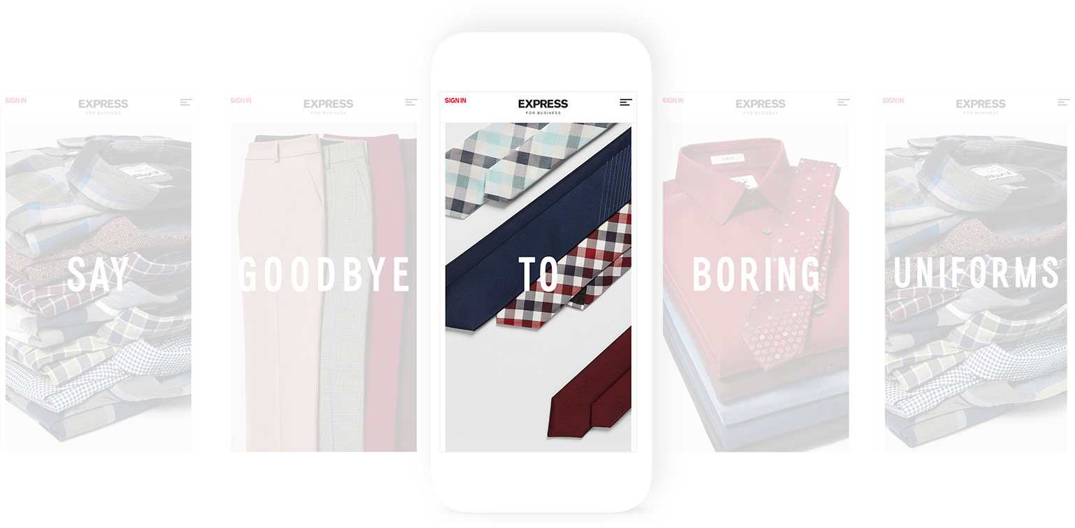 Punchy social media campaign Creative slider approach to social media marketing
