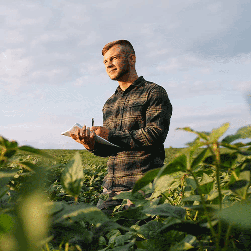 Agricultural biological delivery and manufacturing messaging